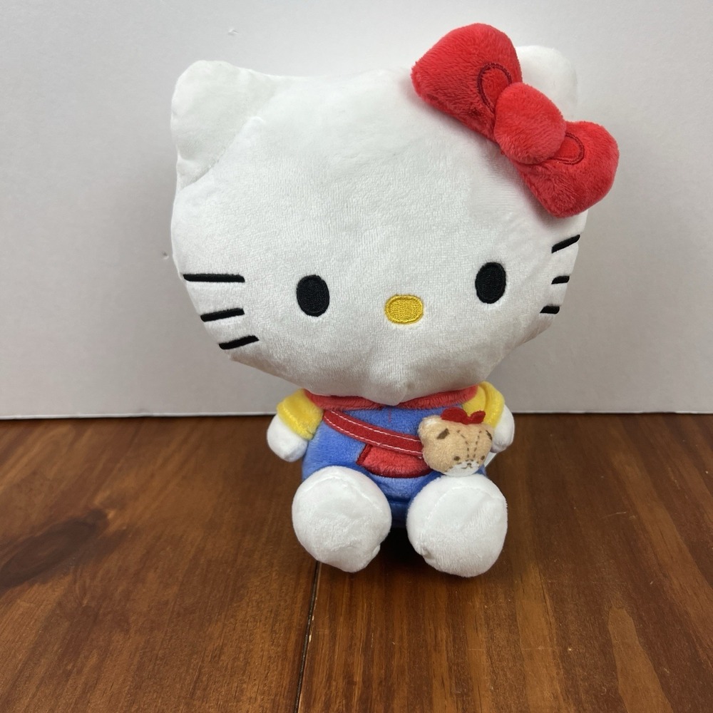 Hello Kitty Plush Sanrio Stuffed Animal Toy 7–8"